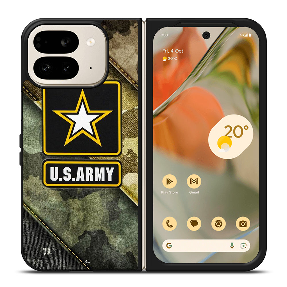 US ARMY USA MILITARY CAMO LOGO 2 Google Pixel 9 Pro Fold Case Cover
