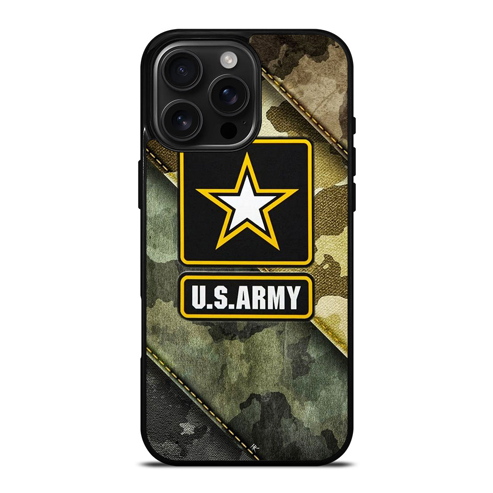 US ARMY USA MILITARY CAMO LOGO 2 iPhone 16 Pro Max Case Cover