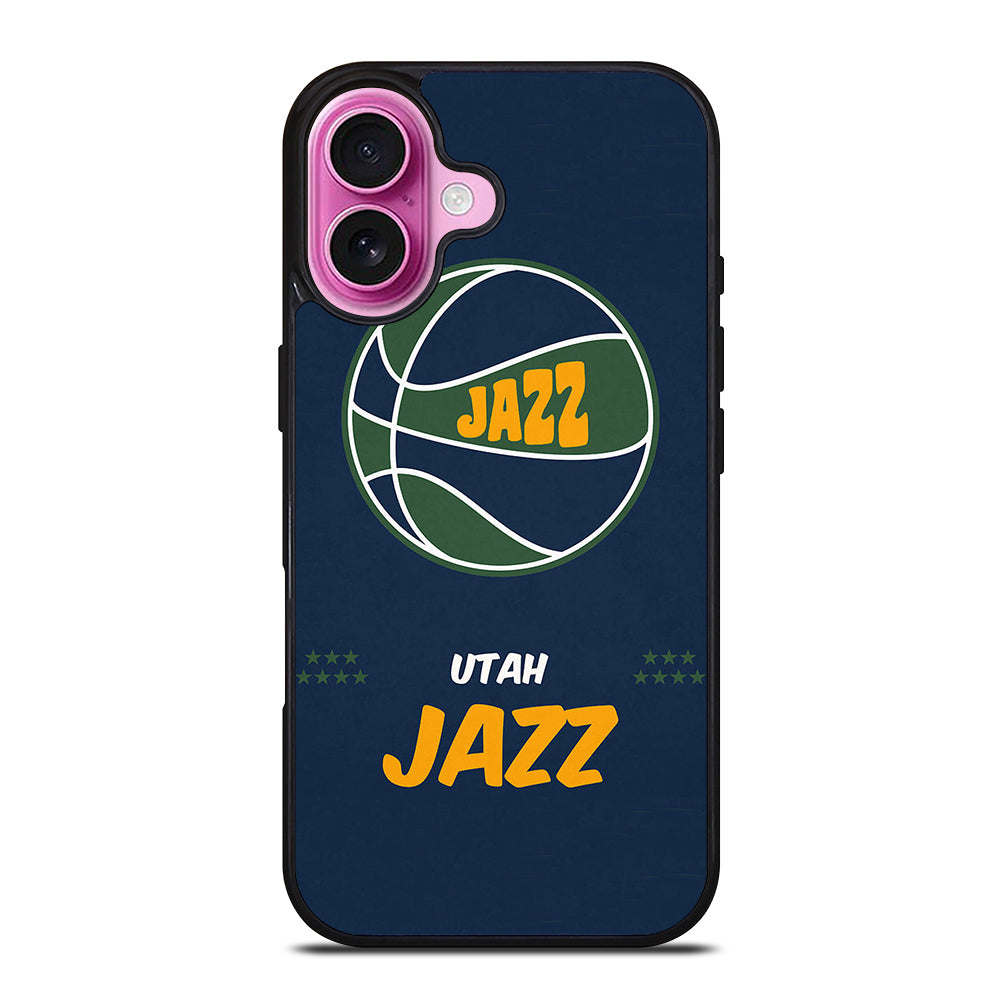 UTAH JAZZ BASKETBALL iPhone 16 Plus Case Cover