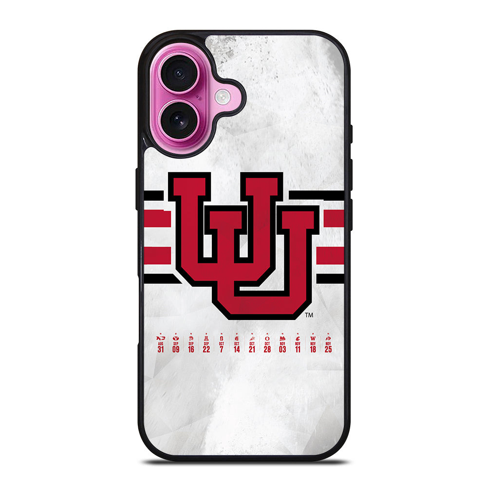 UTAH UTES LOGO 2 iPhone 16 Plus Case Cover