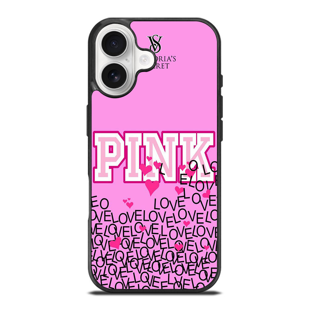 VICTORIA'S SECRET PINK LOVE iPhone 17 Case Cover