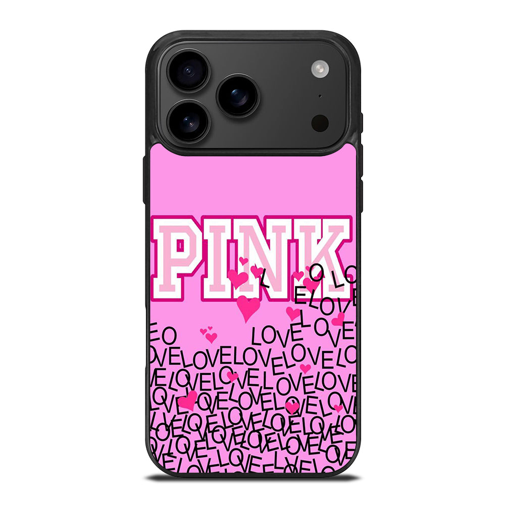 VICTORIA'S SECRET PINK LOVE iPhone 17 Pro Max Case Cover