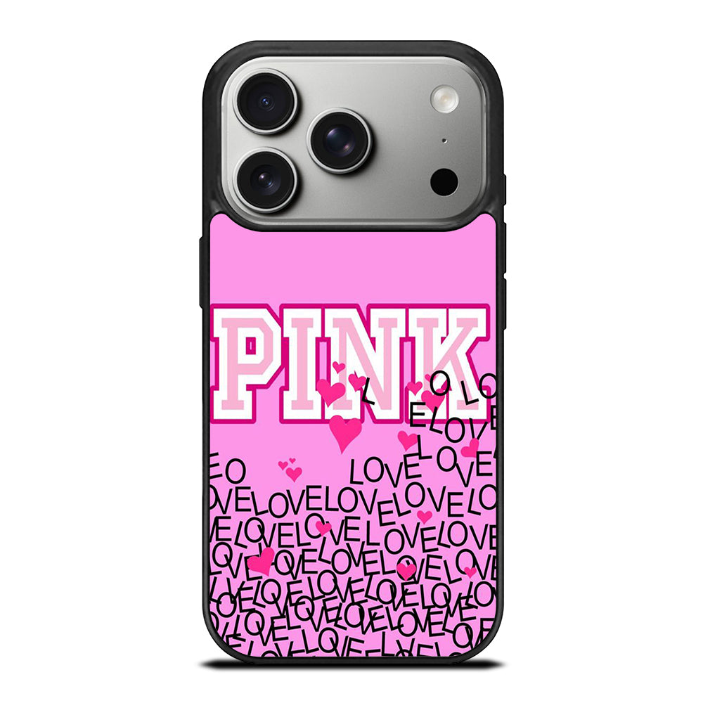 VICTORIA'S SECRET PINK LOVE iPhone 17 Pro Case Cover