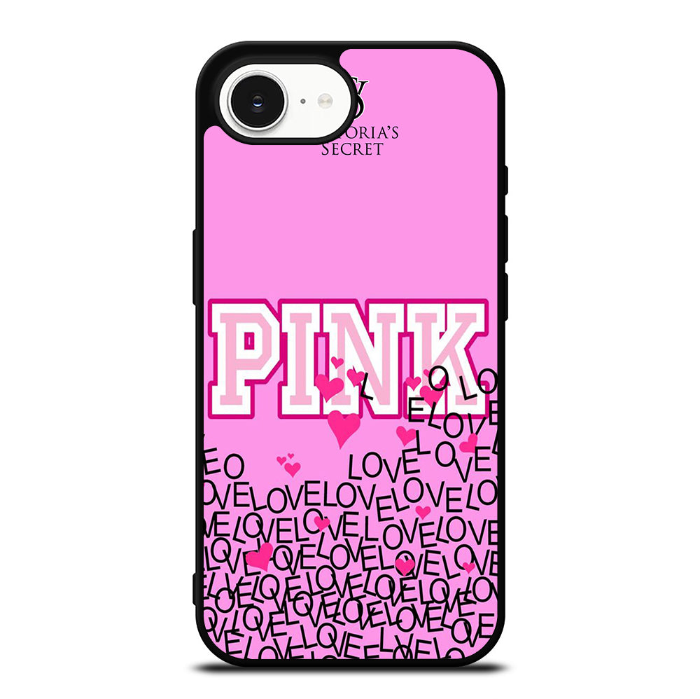 VICTORIA'S SECRET PINK LOVE iPhone 16e Case Cover