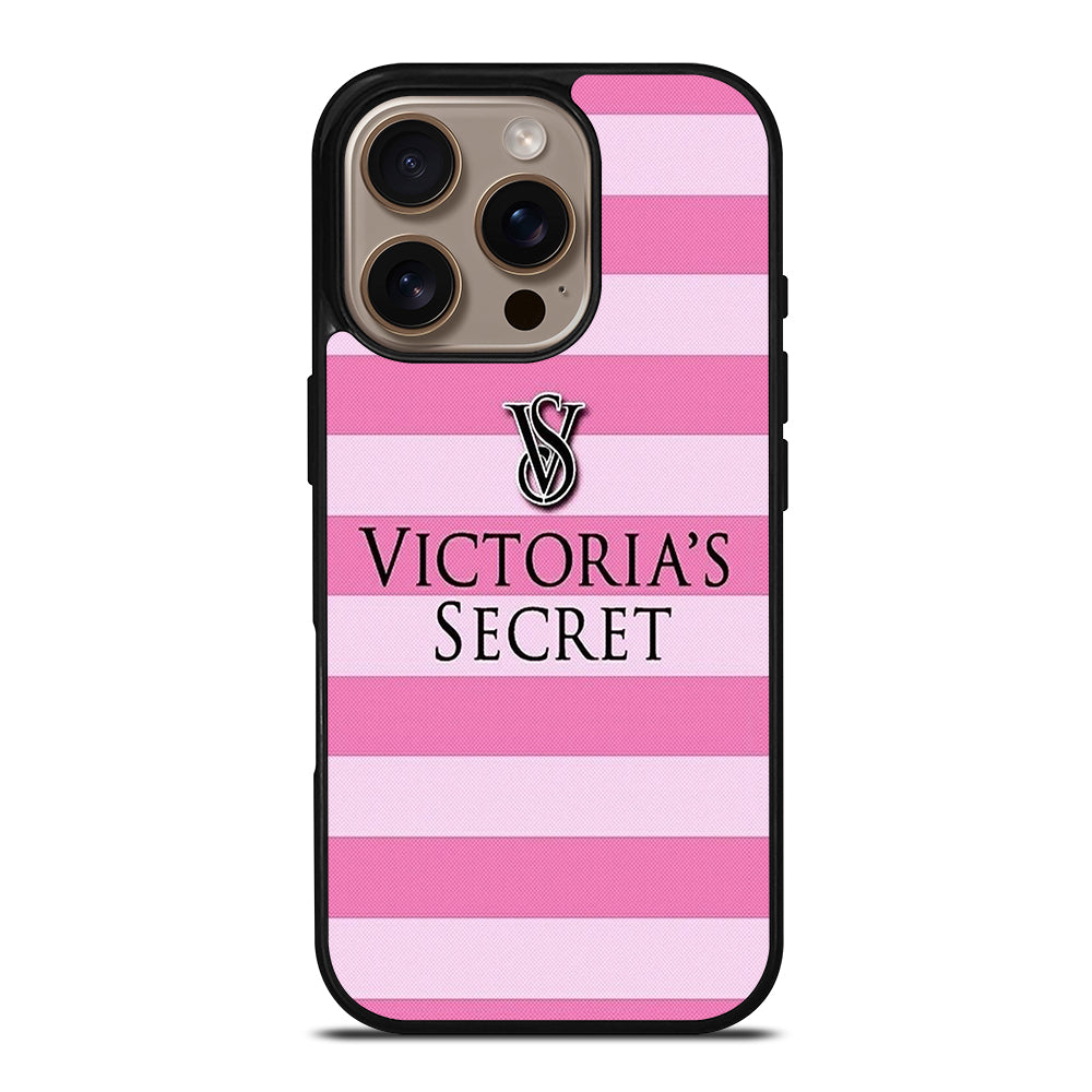 VICTORIA'S SECRET STRIPE LOGO 3 iPhone 16 Pro Case Cover