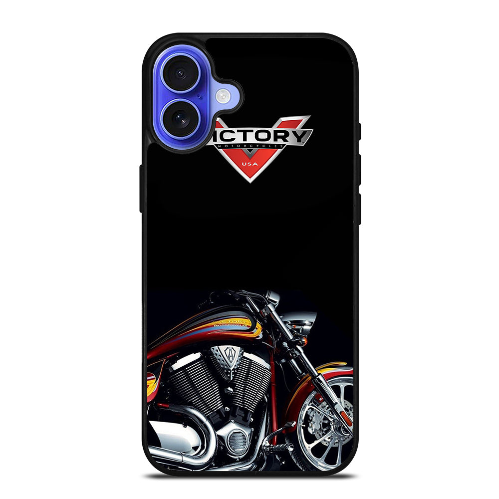 VICTORY LOGO MOTORCYCLE iPhone 16 Case Cover