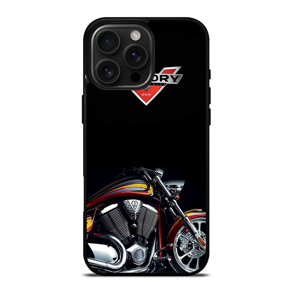 VICTORY LOGO MOTORCYCLE iPhone 16 Pro Max Case Cover