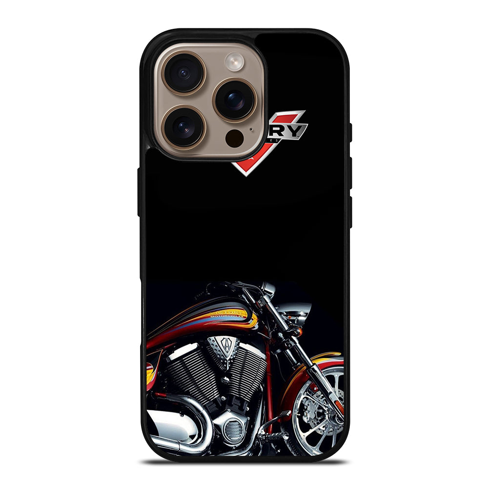VICTORY LOGO MOTORCYCLE iPhone 16 Pro Case Cover