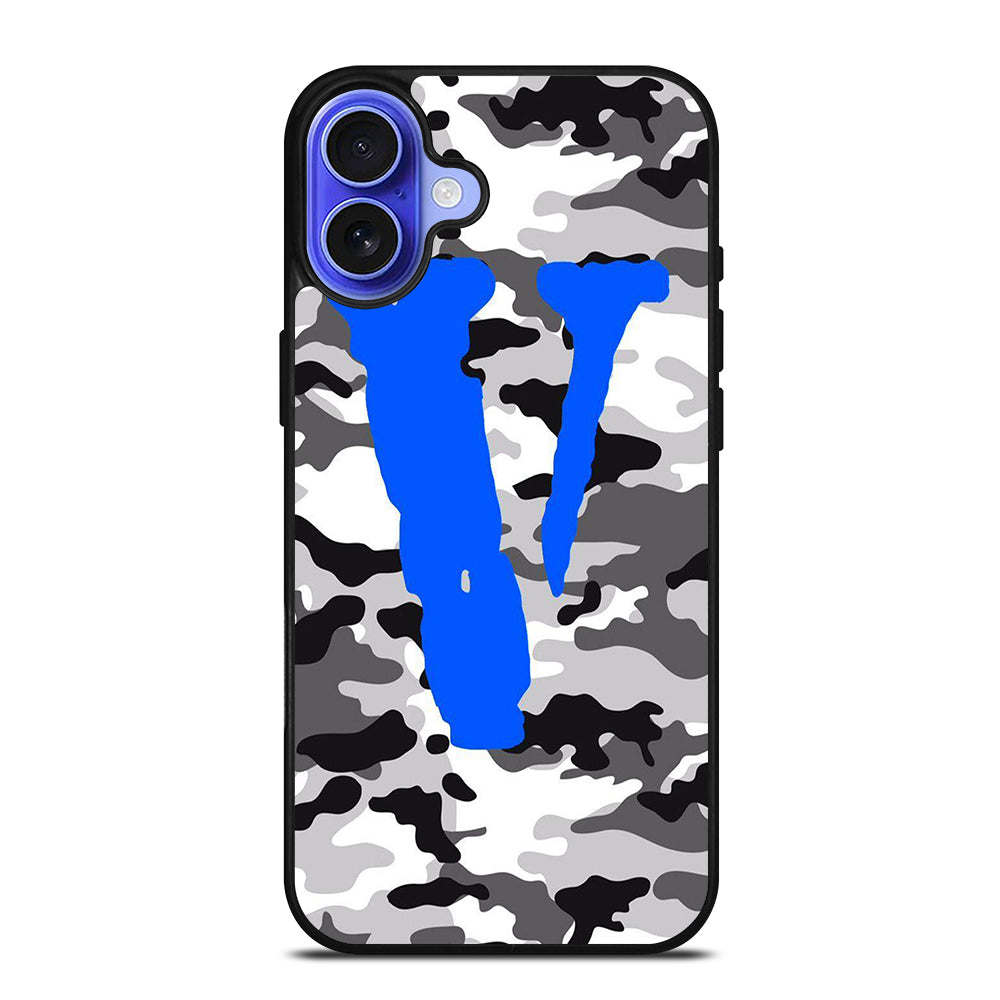 VLONE LOGO CAMO 2 iPhone 16 Case Cover