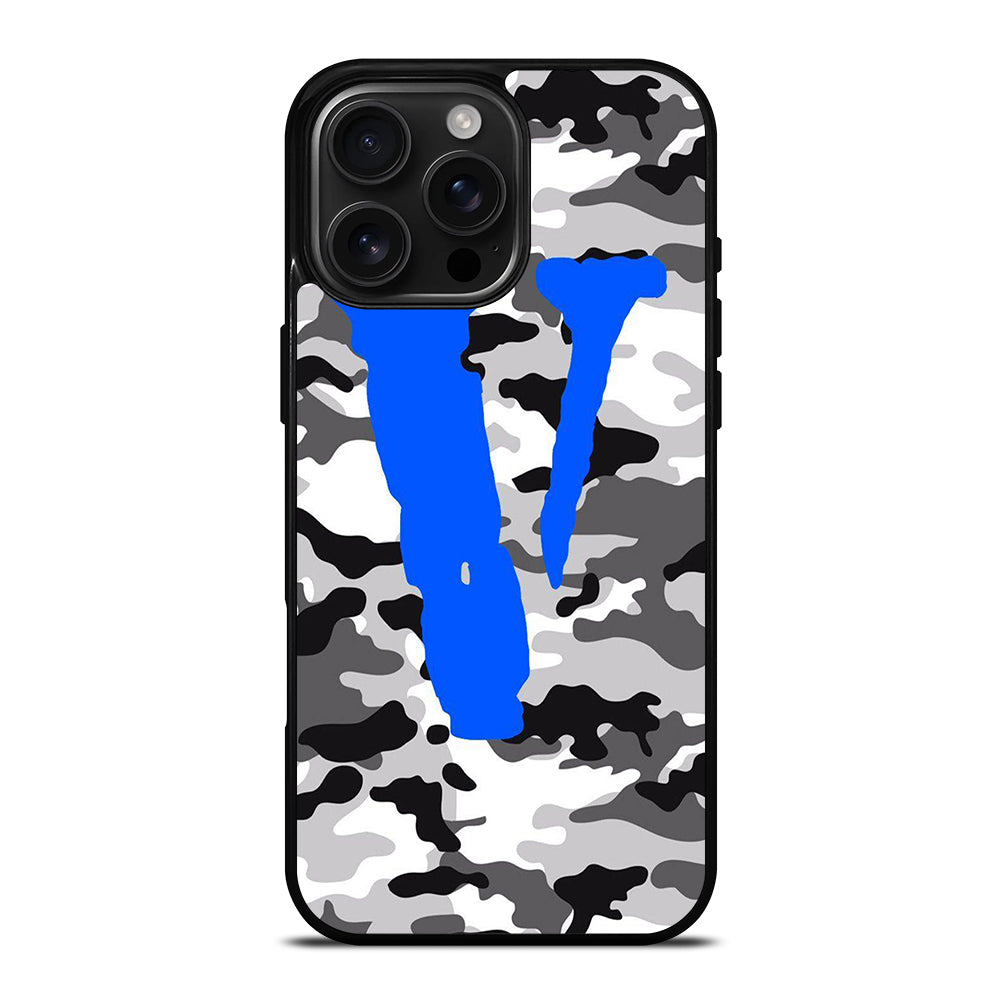 VLONE LOGO CAMO 2 iPhone 16 Pro Max Case Cover