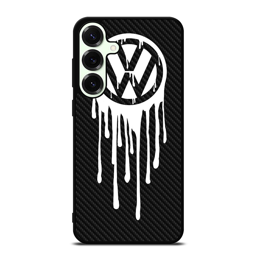 VOLKSWAGEN VW LOGO CARBON Samsung Galaxy S25 Plus Case Cover