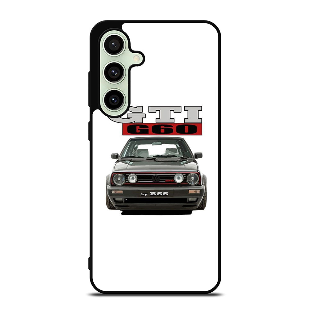 VW VOLKSWAGEN GTI CAR BLACK Samsung Galaxy S24 FE Case Cover
