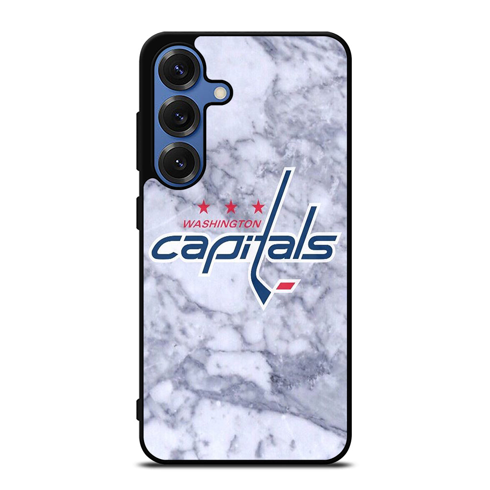 WASHINGTON CAPITALS MARBLE LOGO Samsung Galaxy S25 Case Cover