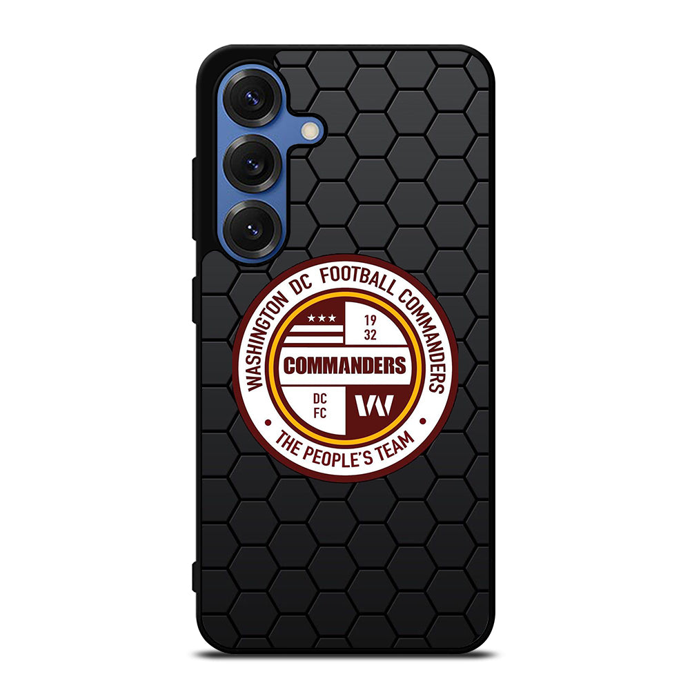 WASHINGTON COMMANDERS HEXAGON Samsung Galaxy S25 Case Cover