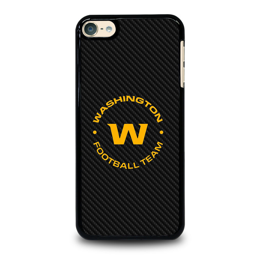 WASHINGTON FOOTBALL LOGO CARBON iPod Touch 6 Case Cover