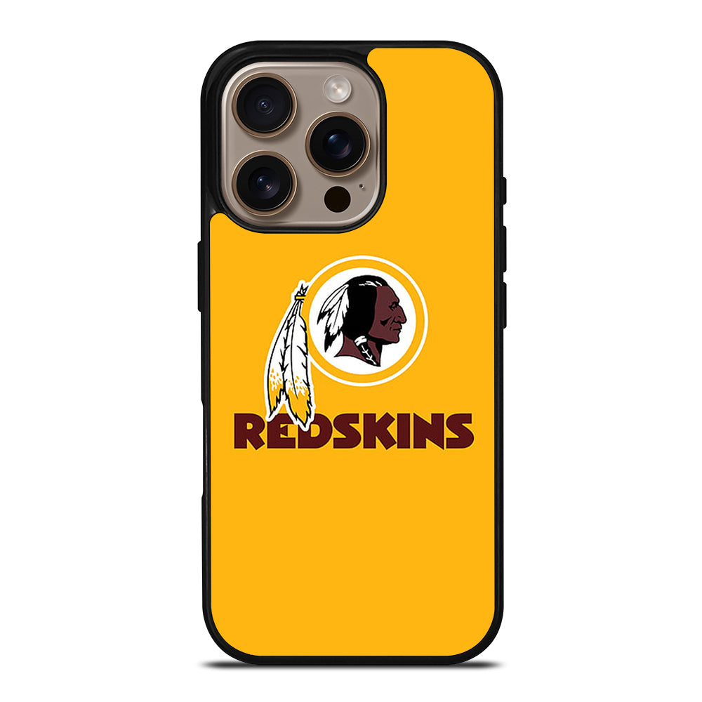WASHINGTON FOOTBALL REDSKINS LOGO iPhone 16 Pro Case Cover