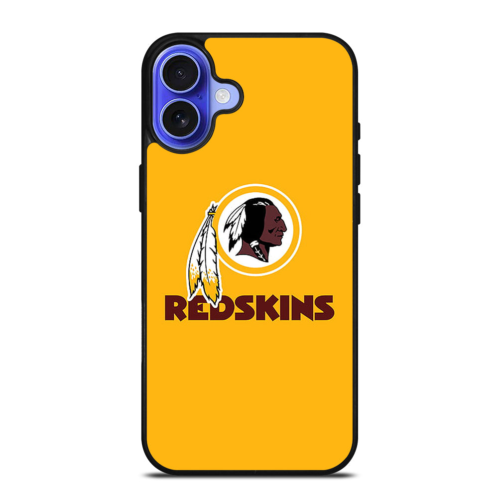 WASHINGTON FOOTBALL REDSKINS LOGO iPhone 16 Case Cover