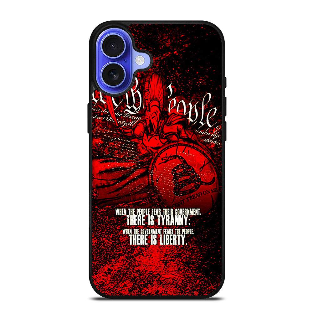 WE THE PEOPLE 3 iPhone 16 Case Cover