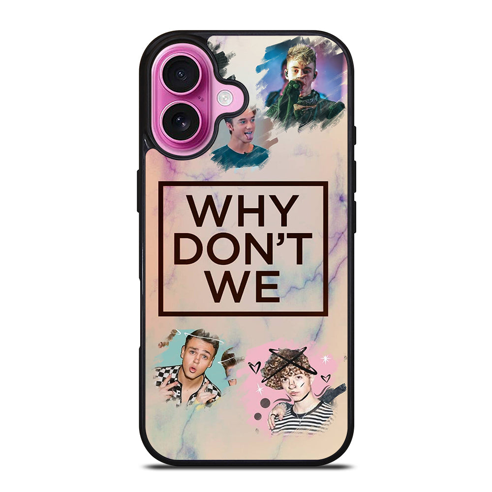 WHY DON'T WE BOY BAND 3 iPhone 16 Plus Case Cover