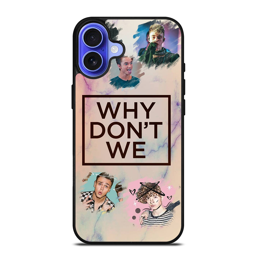 WHY DON'T WE BOY BAND 3 iPhone 16 Case Cover