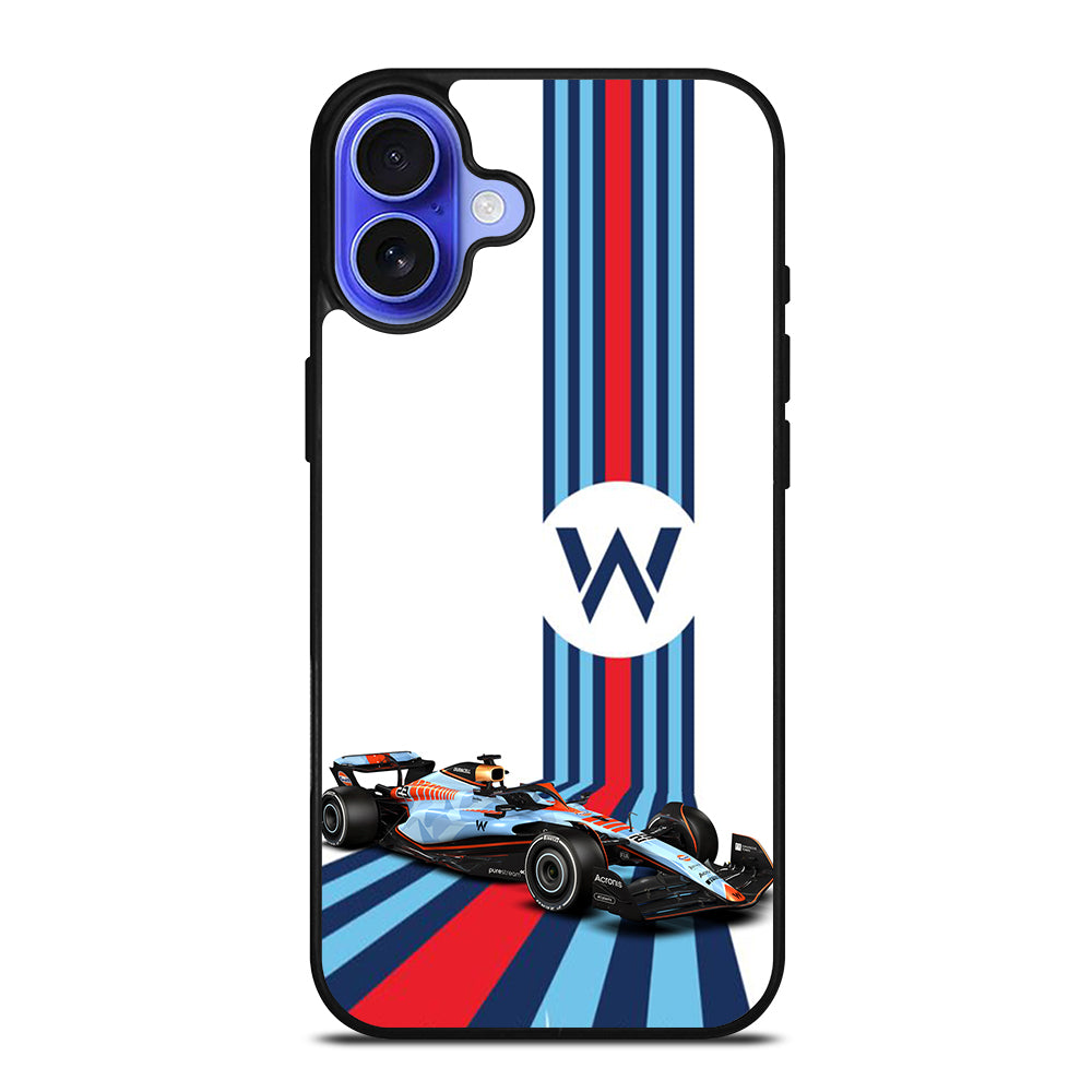 WILLIAMS MARTINI RACING CAR iPhone 16 Case Cover