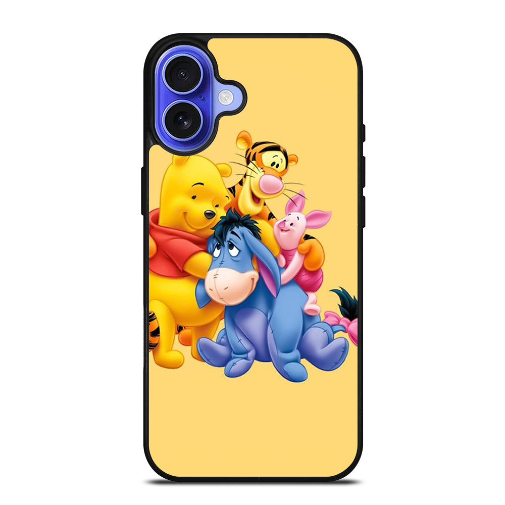WINNIE THE POOH AND FRIENDS iPhone 16 Case Cover