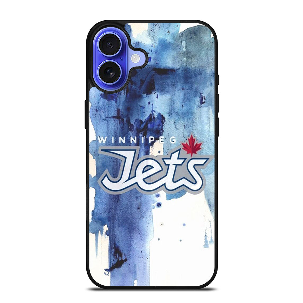 WINNIPEG JETS ART LOGO iPhone 16 Case Cover