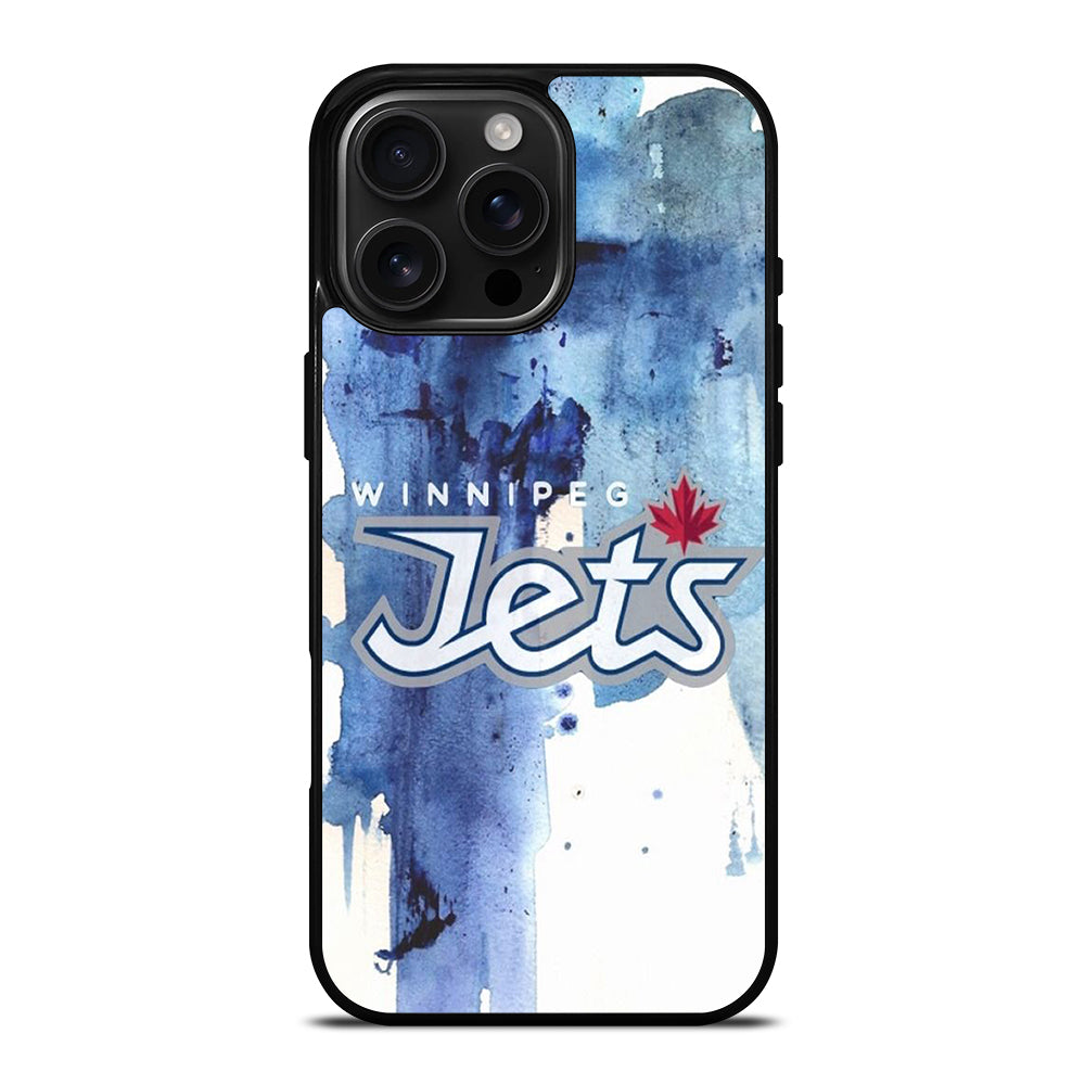 WINNIPEG JETS ART LOGO iPhone 16 Pro Max Case Cover