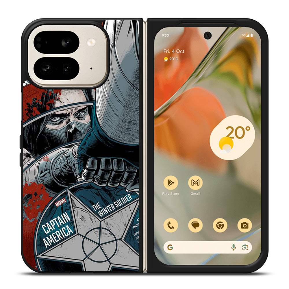 WINTER SOLDIER MARVEL COMIC Google Pixel 9 Pro Fold Case Cover