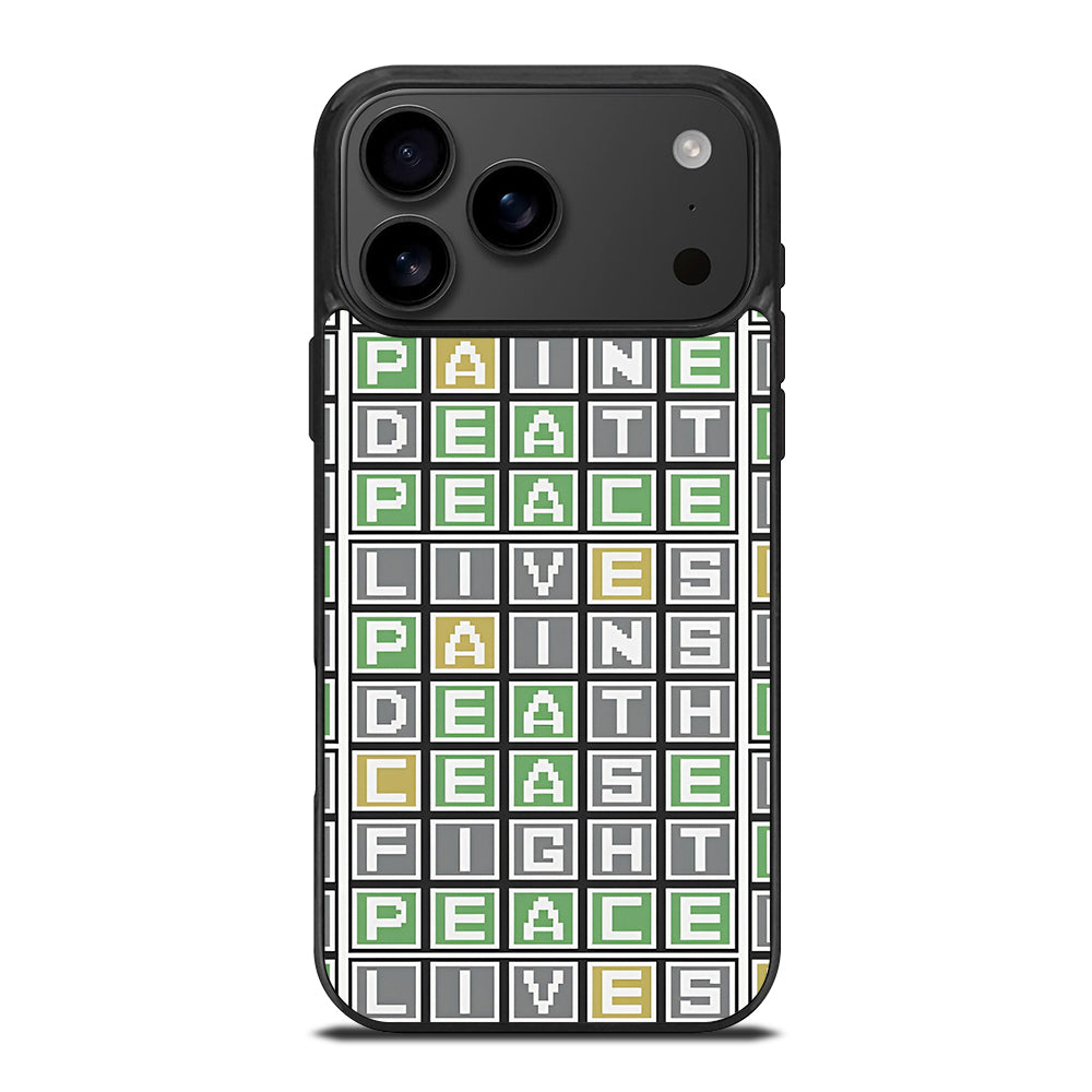 WORDLE GAME 2 iPhone 17 Pro Max Case Cover