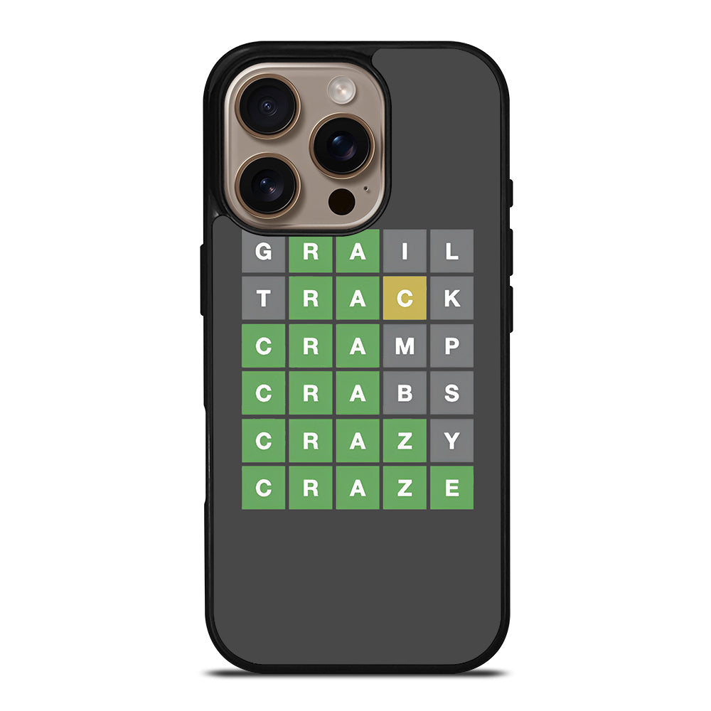 WORDLE GAME 3 iPhone 16 Pro Case Cover