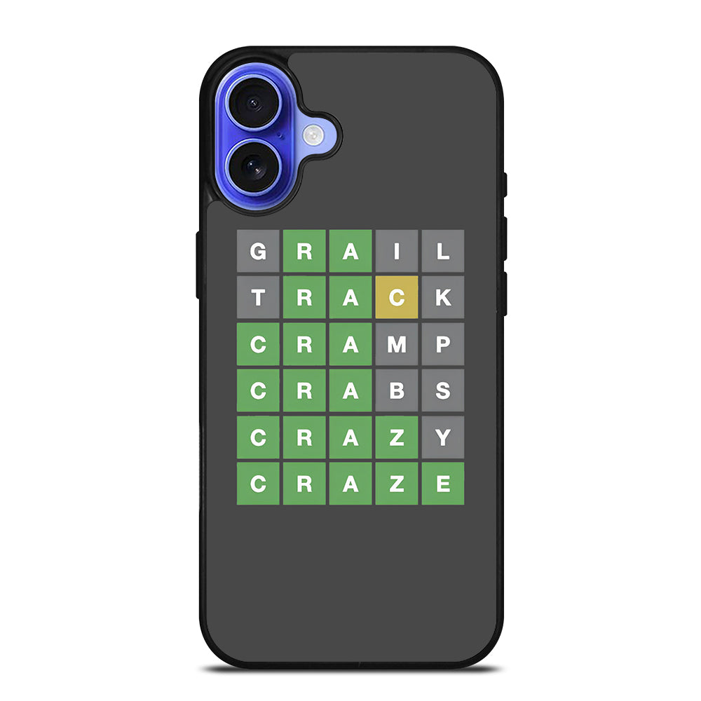 WORDLE GAME 3 iPhone 16 Case Cover