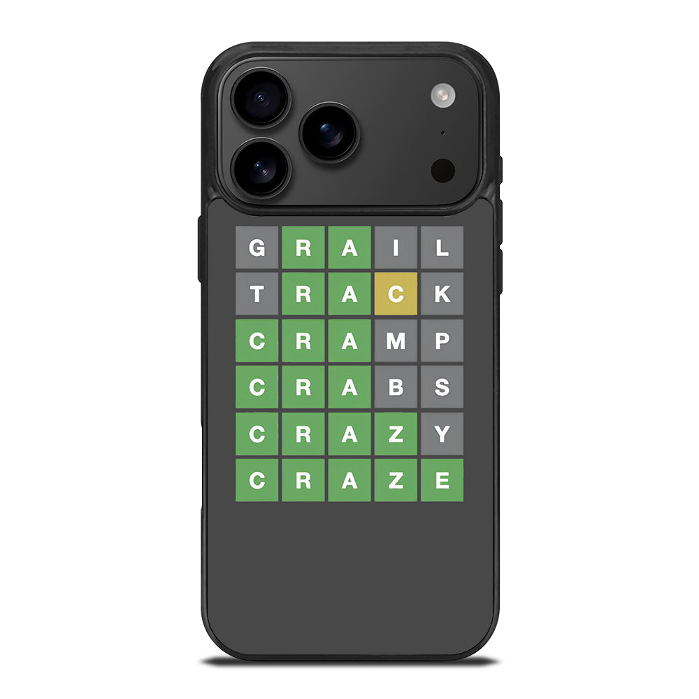 WORDLE GAME 3 iPhone 17 Pro Max Case Cover