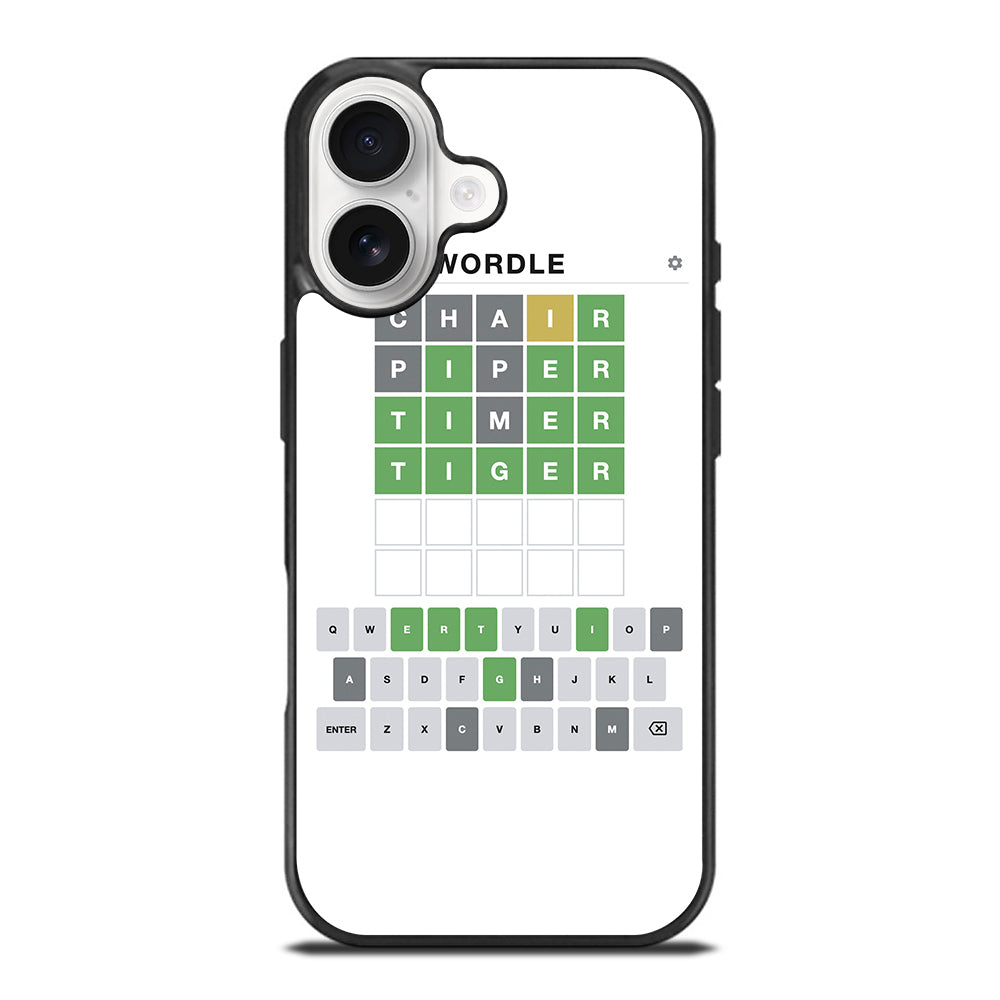 WORDLE GAME iPhone 17 Case Cover