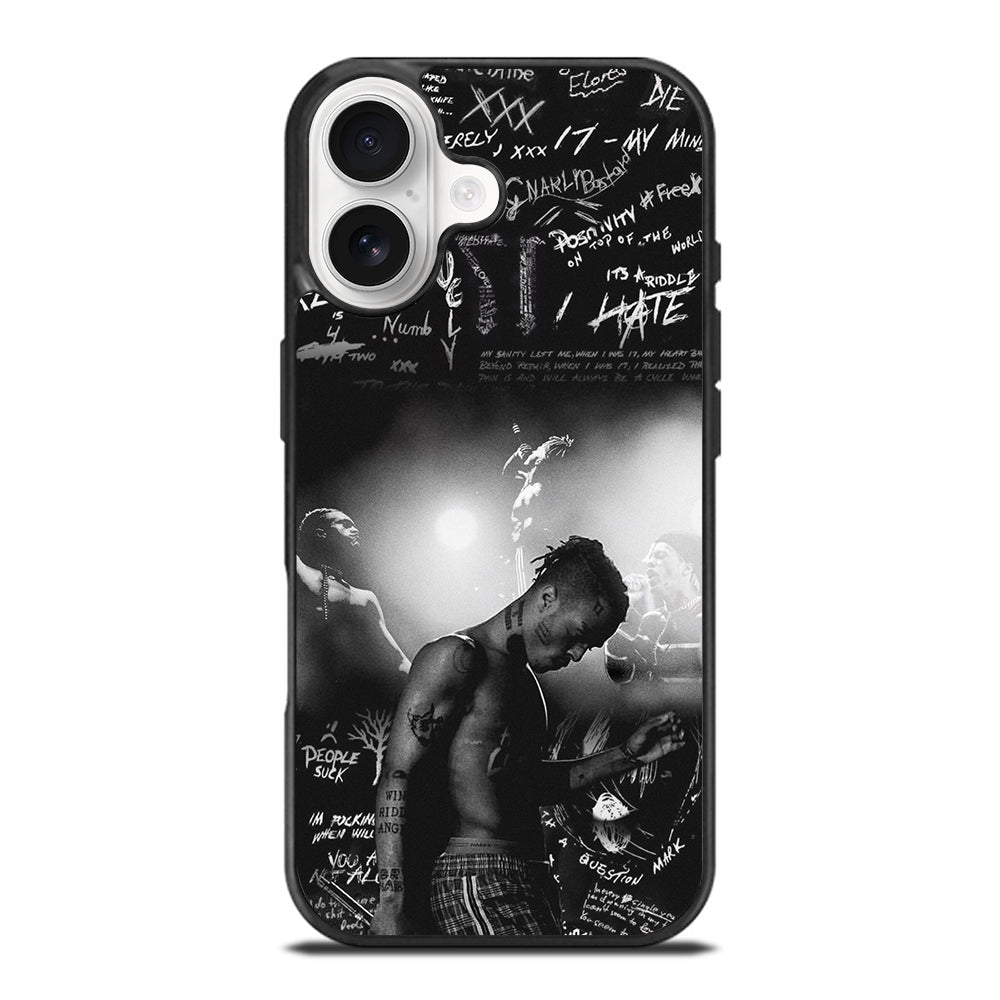 XXXTENTACION RAPPER LYRIC iPhone 17 Case Cover