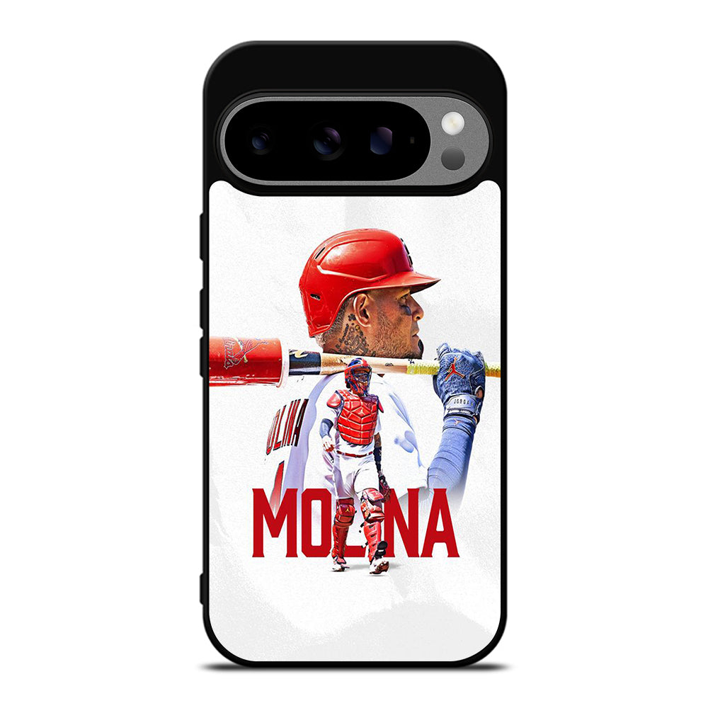 YADIER MOLINA ST LOUIS CARDINALS MLB BASEBALL Google Pixel 9 Pro XL Case Cover