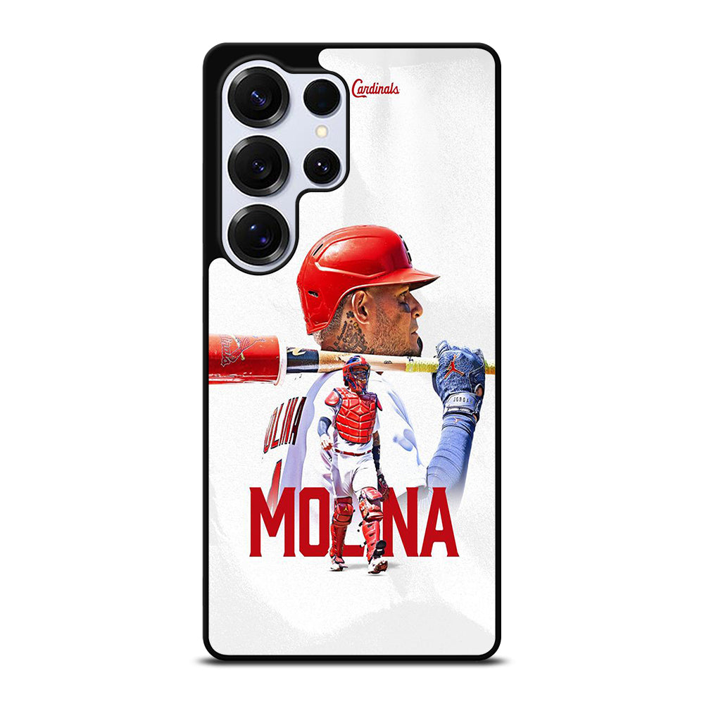 YADIER MOLINA ST LOUIS CARDINALS MLB BASEBALL Samsung Galaxy S25 Ultra Case Cover