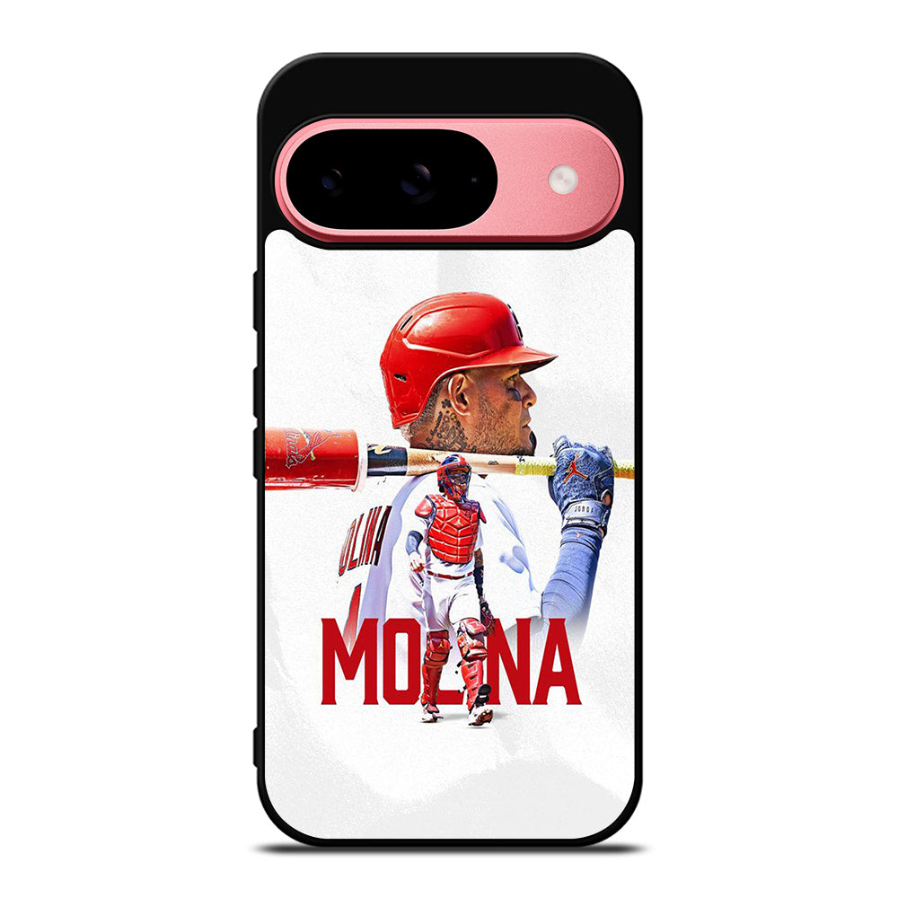 YADIER MOLINA ST LOUIS CARDINALS MLB BASEBALL Google Pixel 9 Case Cover