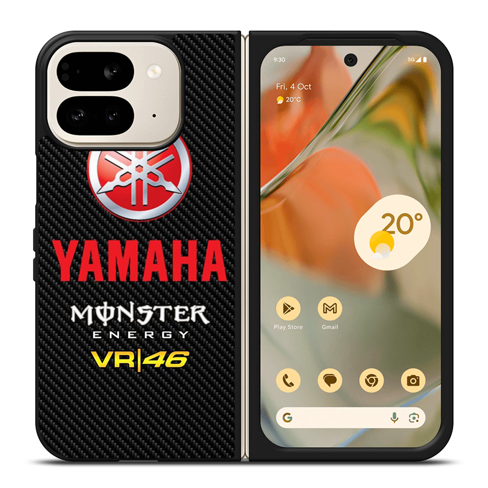 YAMAHA LOGO CARBON Google Pixel 9 Pro Fold Case Cover