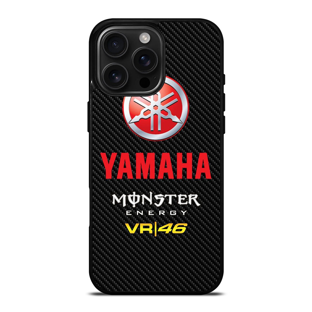 YAMAHA LOGO CARBON iPhone 16 Pro Max Case Cover