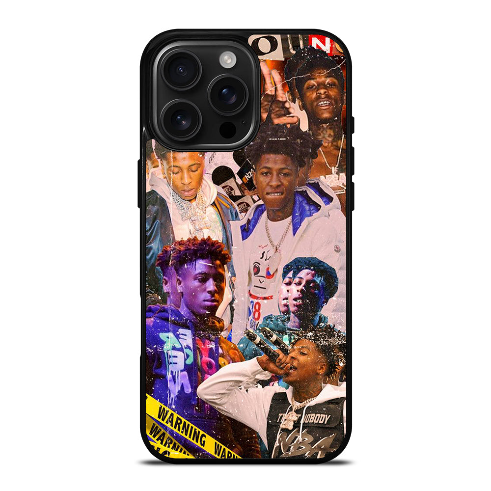 YOUNGBOY NBA RAPPER COLLAGE iPhone 16 Pro Max Case Cover