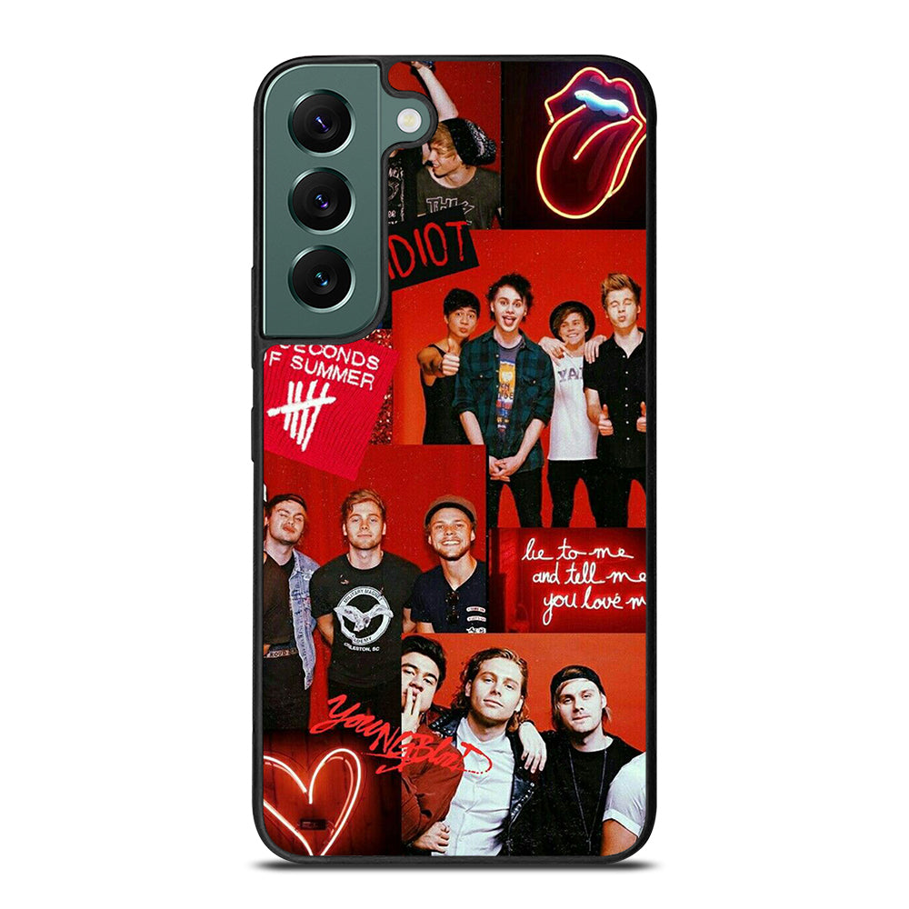 5 SECONDS OF SUMMER BAND 2 Samsung Galaxy S22 Case Cover