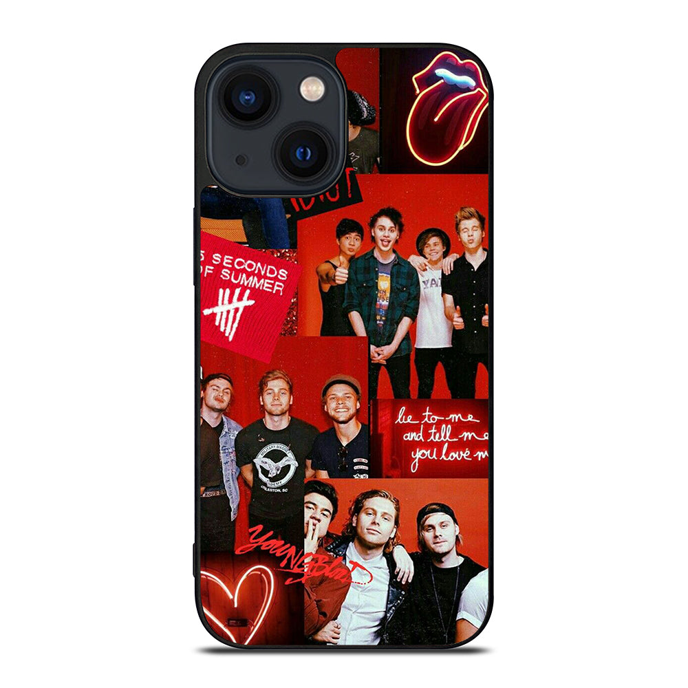 5 SECONDS OF SUMMER BAND 2 iPhone 14 Plus Case Cover