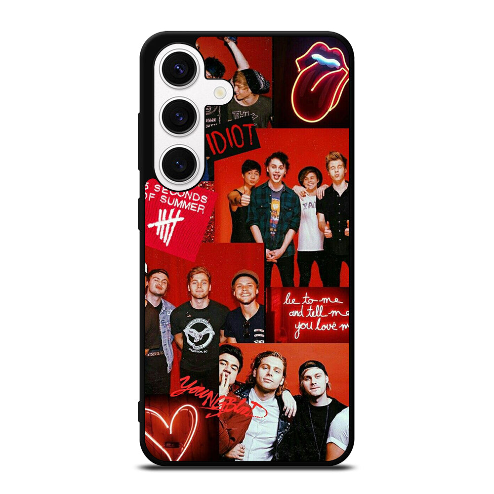 5 SECONDS OF SUMMER BAND 2 Samsung Galaxy S24 Case Cover