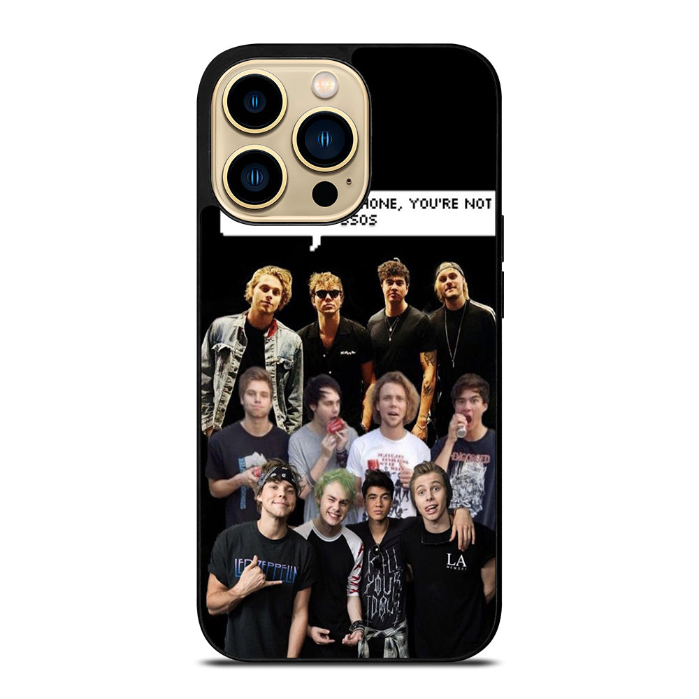 5 SECONDS OF SUMMER BAND 3 iPhone 14 Pro Max Case Cover