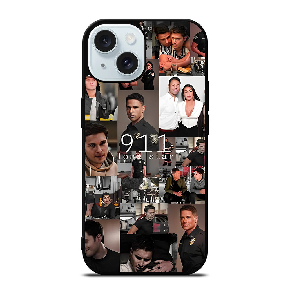 911 SERIES COLLAGE iPhone 15 Case Cover