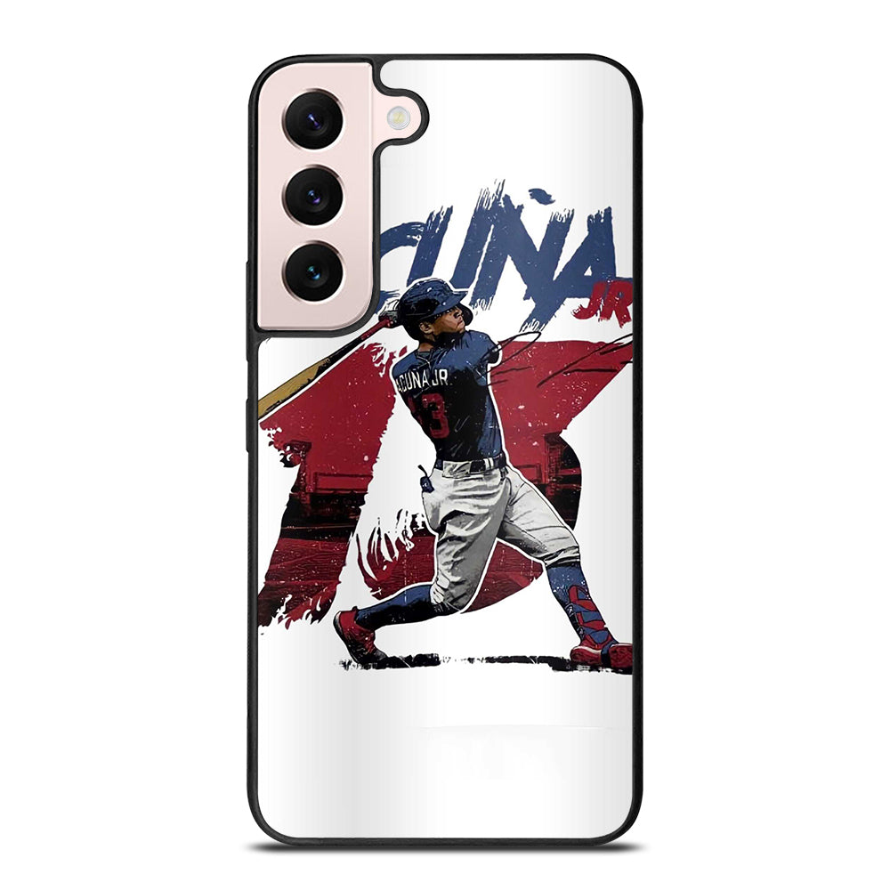 ACUNA JR ATLANTA BRAVES BASEBALL 13 Samsung Galaxy S22 Plus Case Cover
