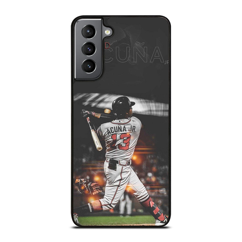 ACUNA JR ATLANTA BRAVES PLAYER Samsung Galaxy S21 Plus Case Cover