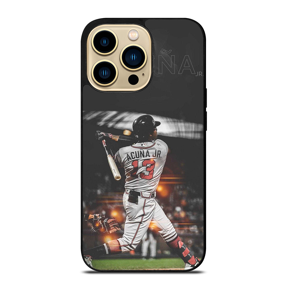 ACUNA JR ATLANTA BRAVES PLAYER iPhone 14 Pro Max Case Cover
