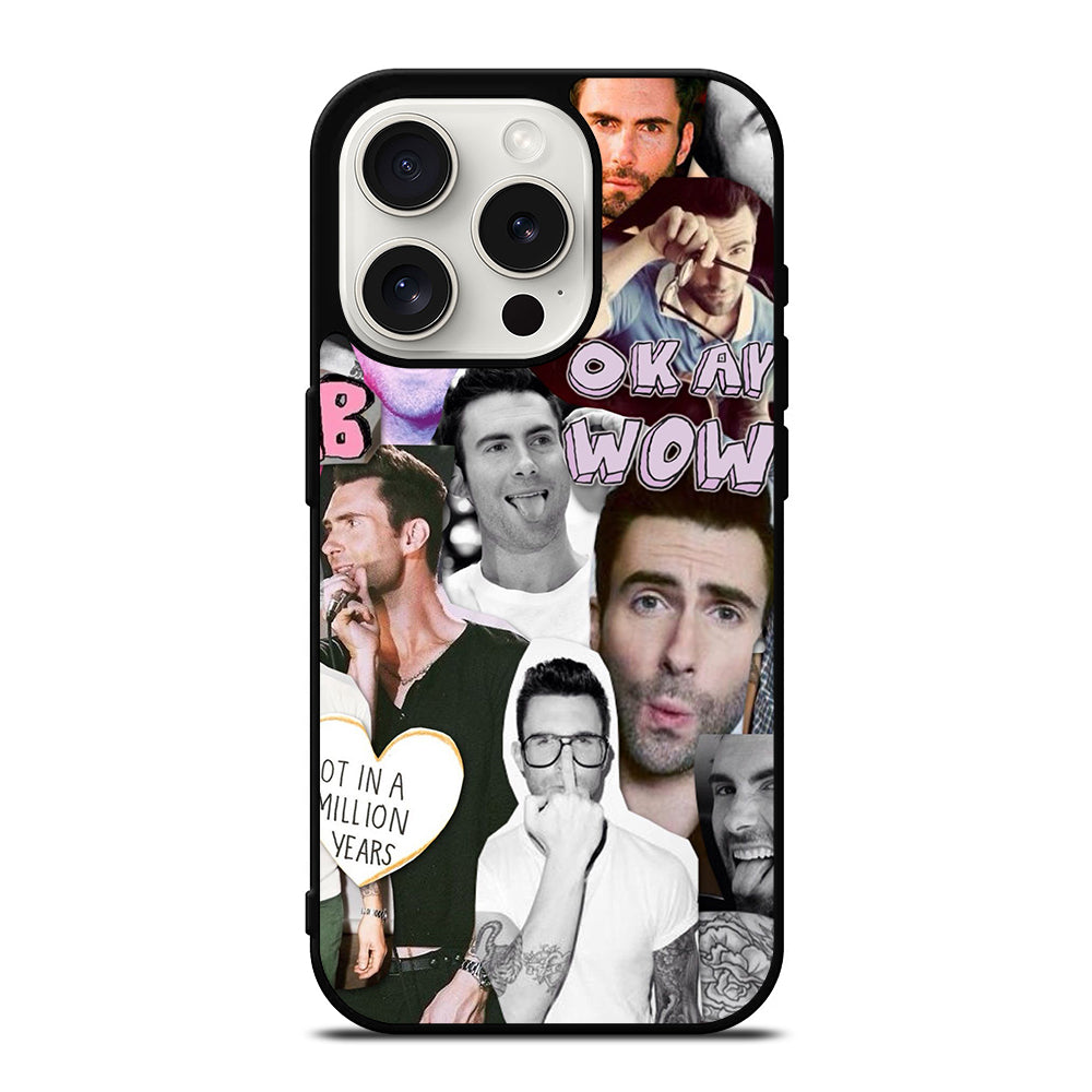 ADAM LEVINE COLLAGE iPhone 15 Pro Case Cover